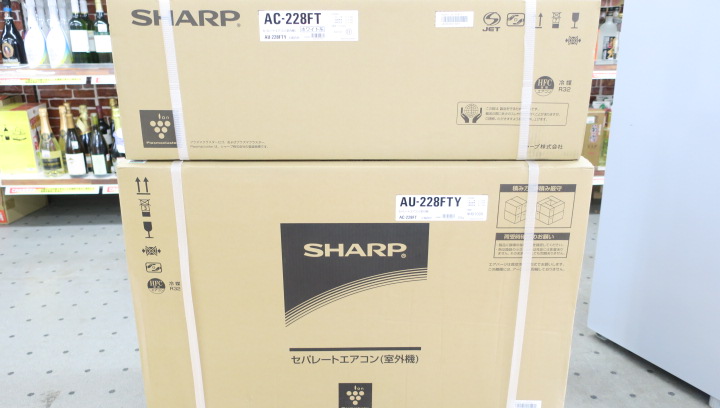 2019/06/13 富岡店 未使用 SHARP エアコン プラズマクラスター AC
